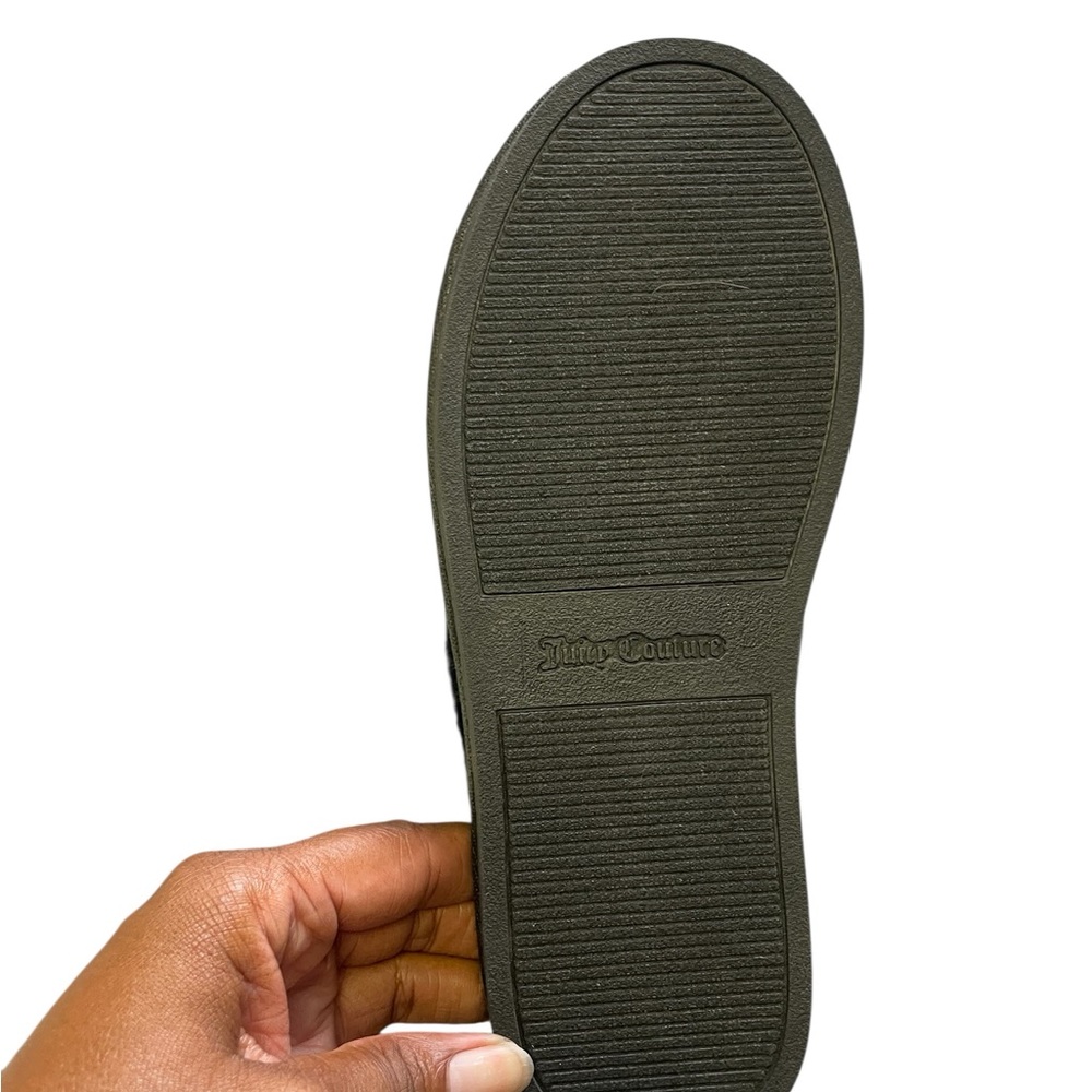 Juicy Couture Women's Black Slippers with Silver Details NWOT - Picture 3 of 7